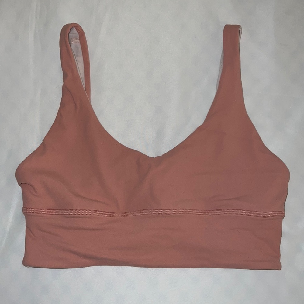 Lululemon Align Bra Pink Reversible Size 6